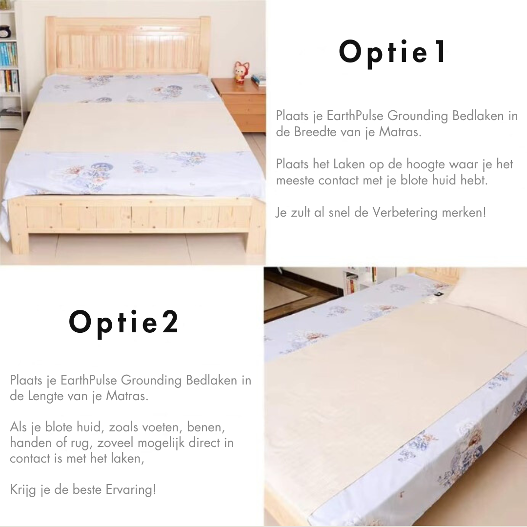 EarthPulse™ Grounding Bedlaken
